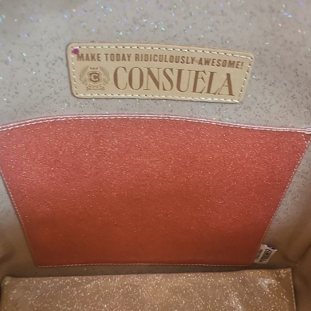 Blue And Orange Geometric Backpack - image 6